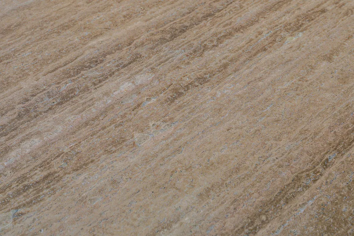 Ellie Travertine Dining Table | 130 Cm