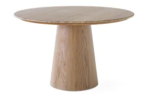 Ellie Travertine Dining Table | 130 Cm