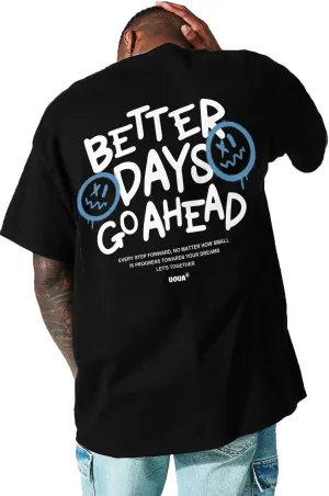 Mens Graphic Tees Vintage T-Shirts Oversized Letter Print Casual Crewneck Cotton Top Short Sleeve Rapper Streetwear