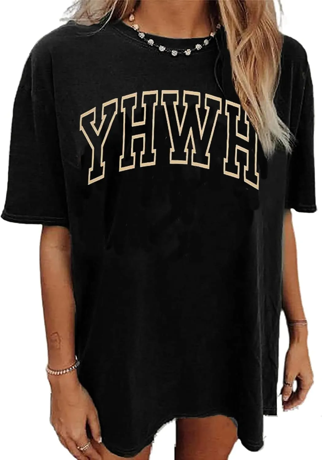 Oversized Christian Shirts for Women/Faith Jesus Graphic Tees/Bible Verse Short Sleeve Casual Loose T-Shirt Top