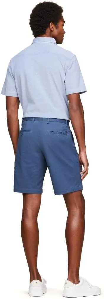 Tommy Hilfiger Men's Casual Cotton Shorts 9 Inch with Stretch, Also Available in Big and Tall