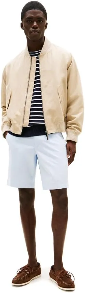 Tommy Hilfiger Men's Casual Cotton Shorts 9 Inch with Stretch, Also Available in Big and Tall