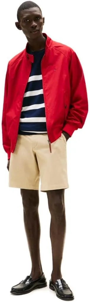 Tommy Hilfiger Men's Casual Cotton Shorts 9 Inch with Stretch, Also Available in Big and Tall