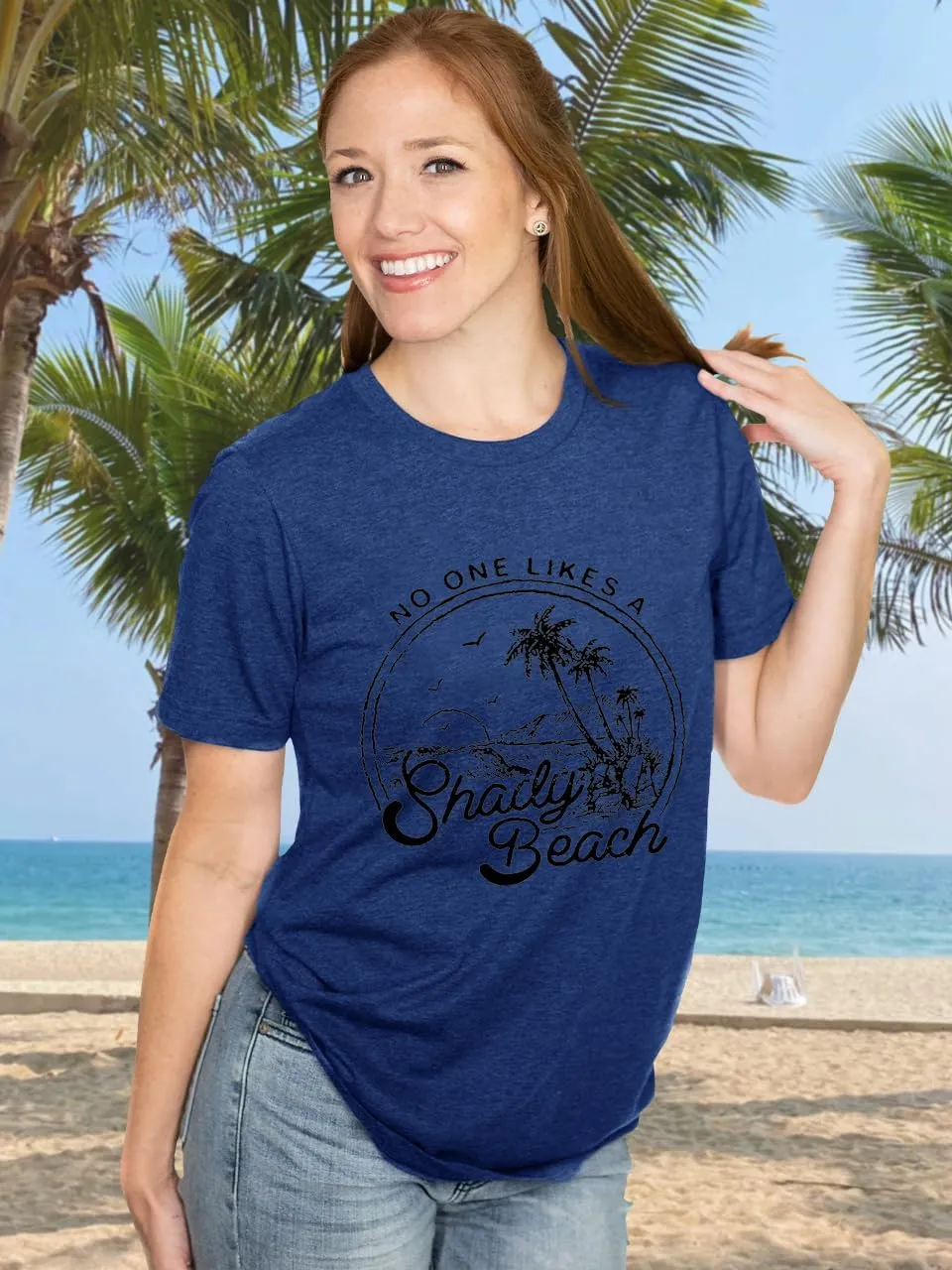 Womens Graphic Tee Shirts Casual Summer Beach Shirt Cute Wildflowers Dandelion Flower Tshirt