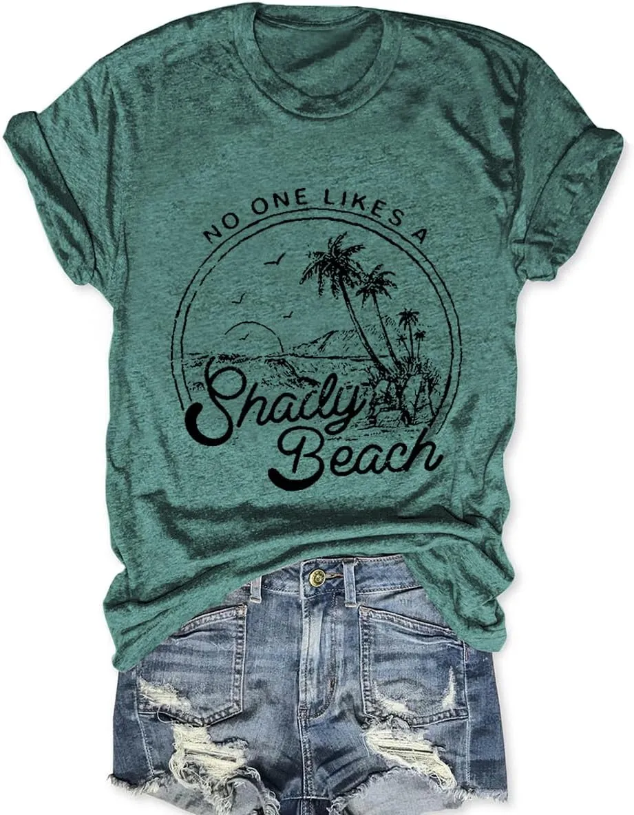 Womens Graphic Tee Shirts Casual Summer Beach Shirt Cute Wildflowers Dandelion Flower Tshirt